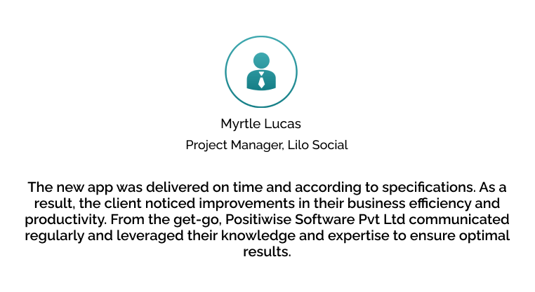 Positiwise Software Pvt. Ltd Testimonials