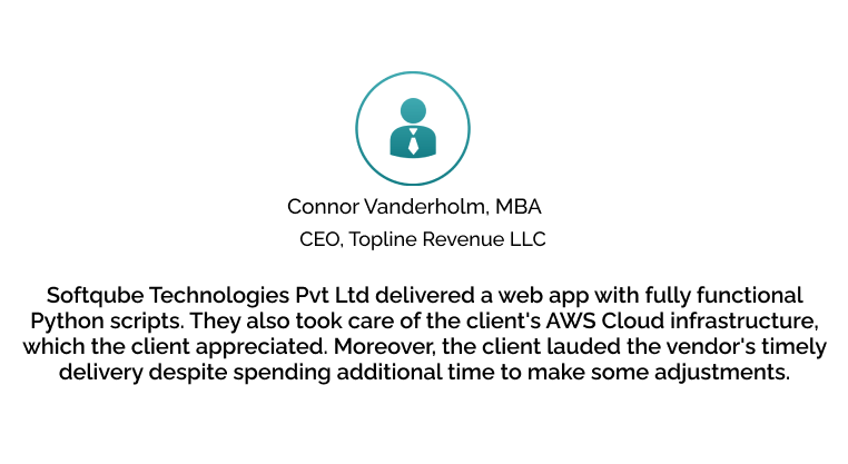 Softqube Technologies LLC Testimonials